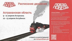 Ахтубинск посетит передвижной музей «Поезд Победы» 