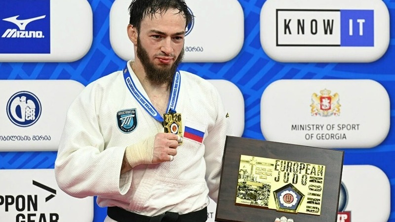 Ахтубинец Мурад Чопанов стал чемпионом Европы по дзюдо