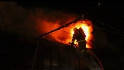 В Ахтубинске произошёл пожар