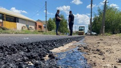 В Ахтубинске продолжается ремонт улицы Ленина
