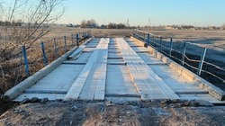В ахтубинском селе Садовое отремонтировали мост
