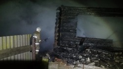 В Ахтубинском районе сгорел дом 