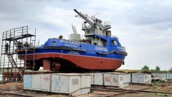 Ахтубинский завод завершает строительство нового судна 