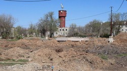 В Ахтубинске продолжается благоустройство парка «Летный»