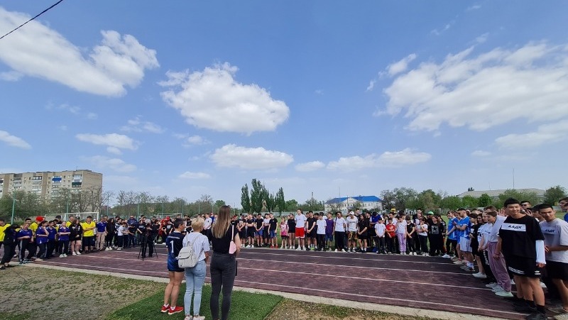 Борхиммаш спортивный праздник на стадионе