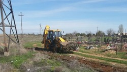 В Ахтубинске стартовали работы по уборке кладбищ и территории города