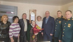В Астраханской области отметили 100-летие труженицы тыла времен ВОВ
