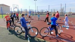 Школьники Ахтубинского района приняли участие в соревновании на велосипедах