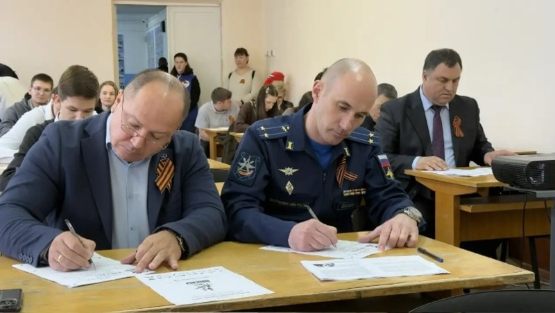 На севере Астраханской области прошла Всероссийская акция «Диктант Победы»