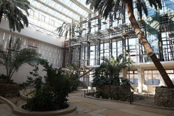 В Астрахани продолжается реконструкция кинотеатра «Октябрь»